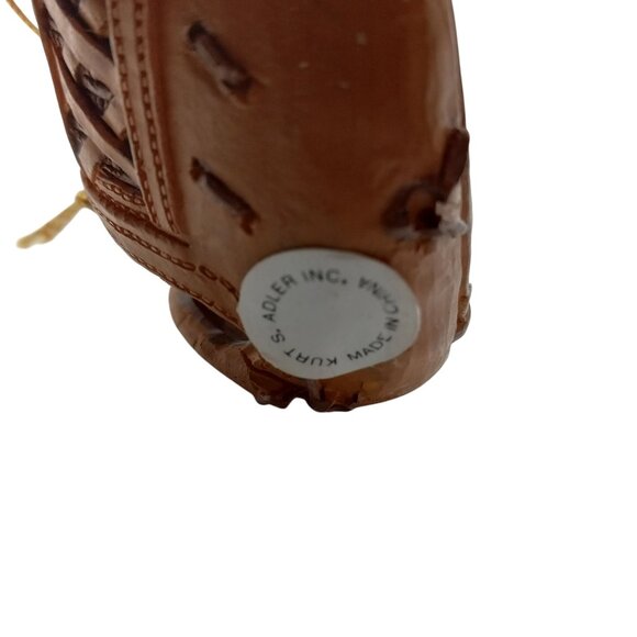 Kurt S. Adler Baseball Glove Ornament Ball Christmas Tree Decoration - Picture 5 of 7